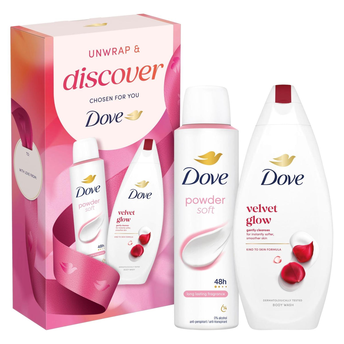Unwrap And Discover Duo Body Wash Gift Set For Her, Gift Box | Set of 1