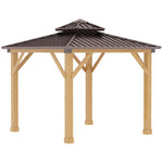 3x3m Outdoor Hardtop Gazebo