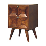 Solid Wood Quad Bedside
