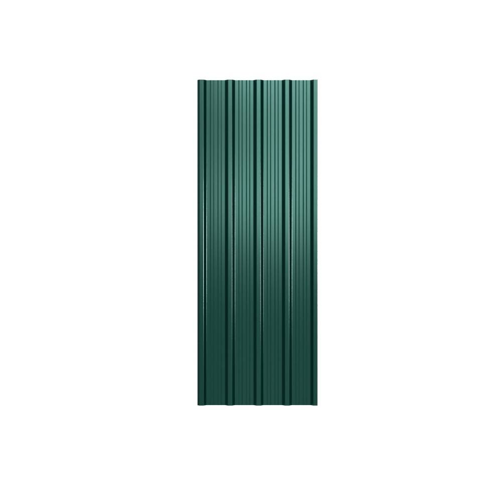 12pcs Galvanised Steel Corrugated Roofing Sheets | Green