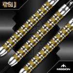 Kinsuji Darts - Steel Tip - 95% Tungsten | 26g | Black