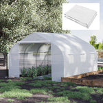 4.5x3x2m Greenhouse Replacement Cover - White