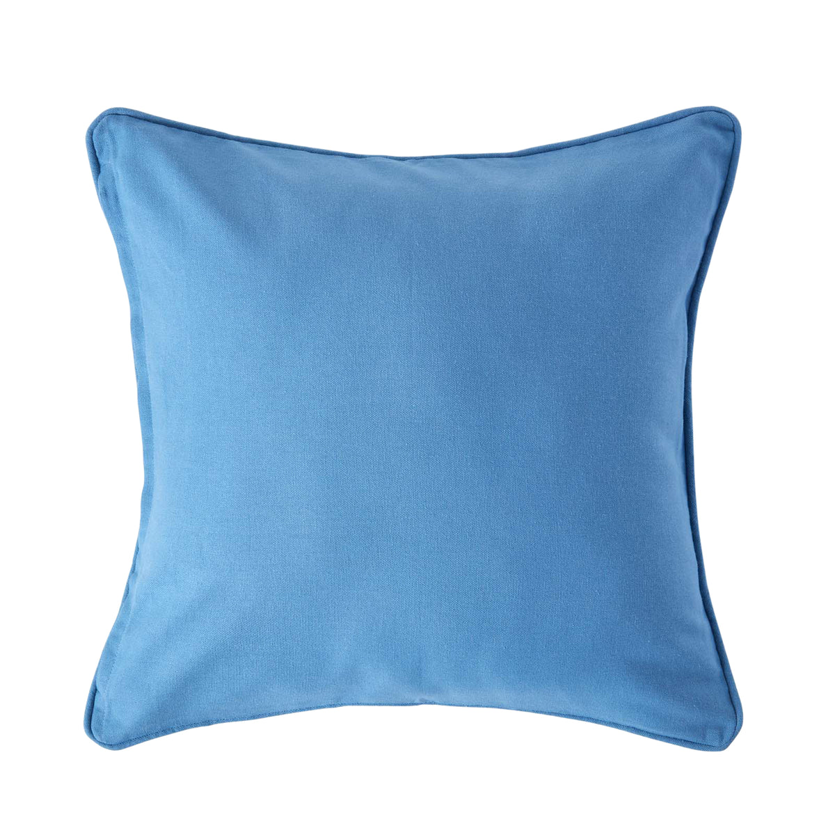 Cotton Plain Cushion Cover | 45cm x 45cm | Airforce Blue