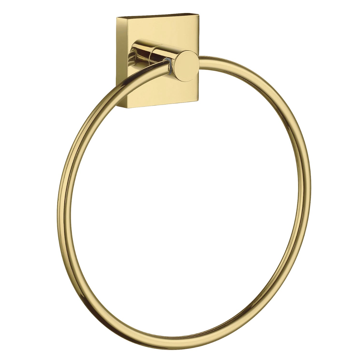 Towel Ring Wall Mounted Bathroom Storage Non Rust Brass | Polished Brass