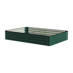 Rectangular Galvanized Steel Raised Garden Bed | Medium