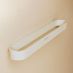Towel Rail 40cm Wall Mounted Compatible With Alife Collection | Pearl White