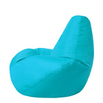 Kids High Back Bean Bag Chair | Aqua