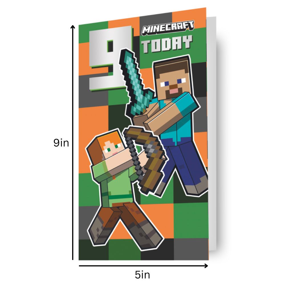 Age 9 Birthday Card Official Product