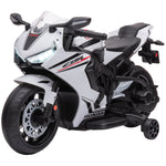 Honda Licensed 6v Kids Electric Motorbike Ride On Car For 3-5 Years | White