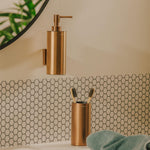 Wall Mounted Soap Dispenser, 240ml, Chrome, Steel, Architect Collection