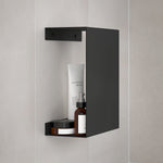 Black Wall Mounted Shelf Cubby For Showers Or Bathrooms | Black