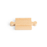 12 Mini Male/Male Track Pieces for Wooden Train Sets