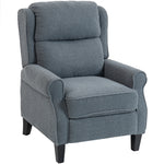Recliner Armchair, Fabric Recliner Chair | Grey