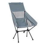 Portable Heightened Backrest Folding Camping Chair | One Size | Gray