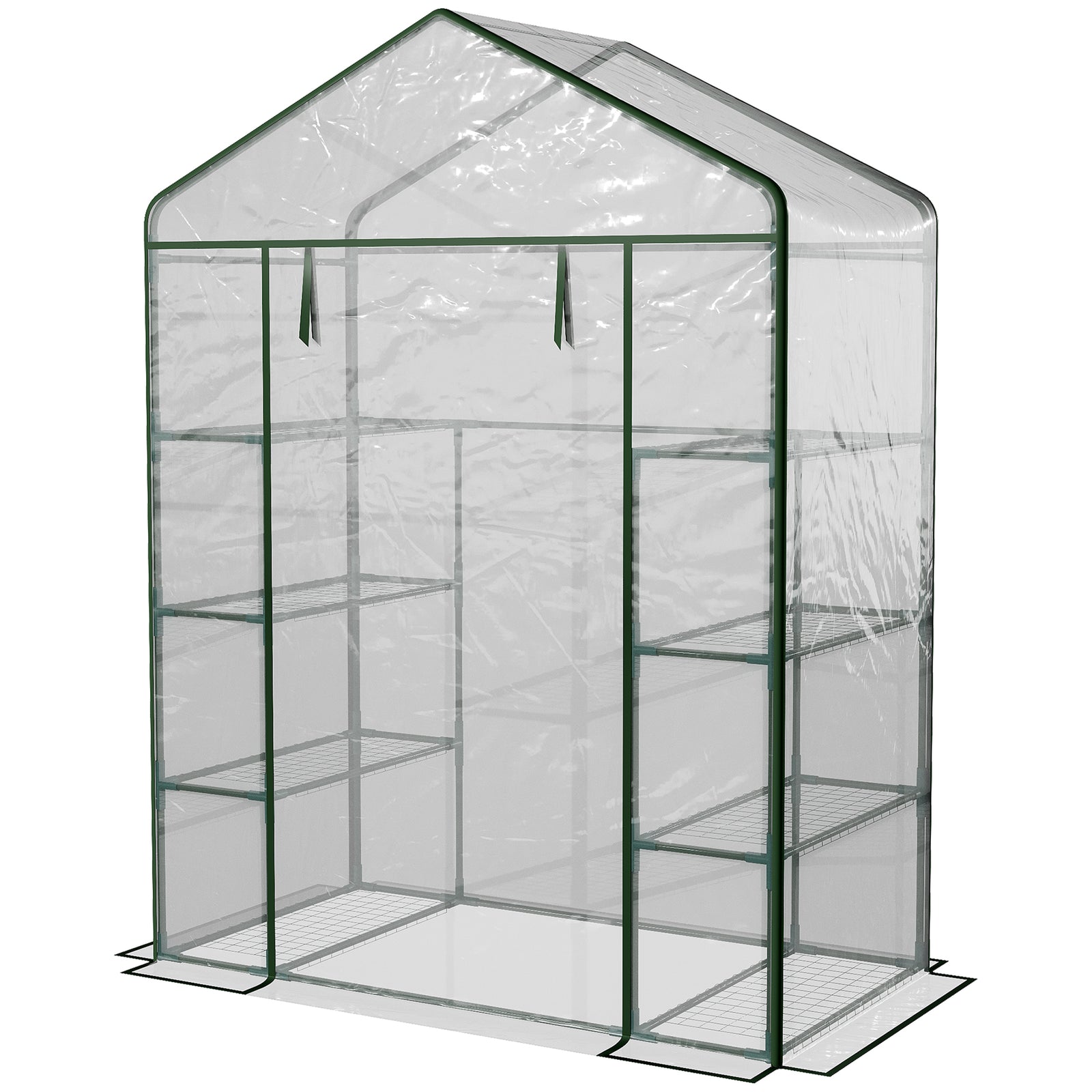 Walk-in Transparent Greenhouse