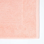 Imperial Plain Turkish Cotton Bath Mat | 50 x 80cm | Peach
