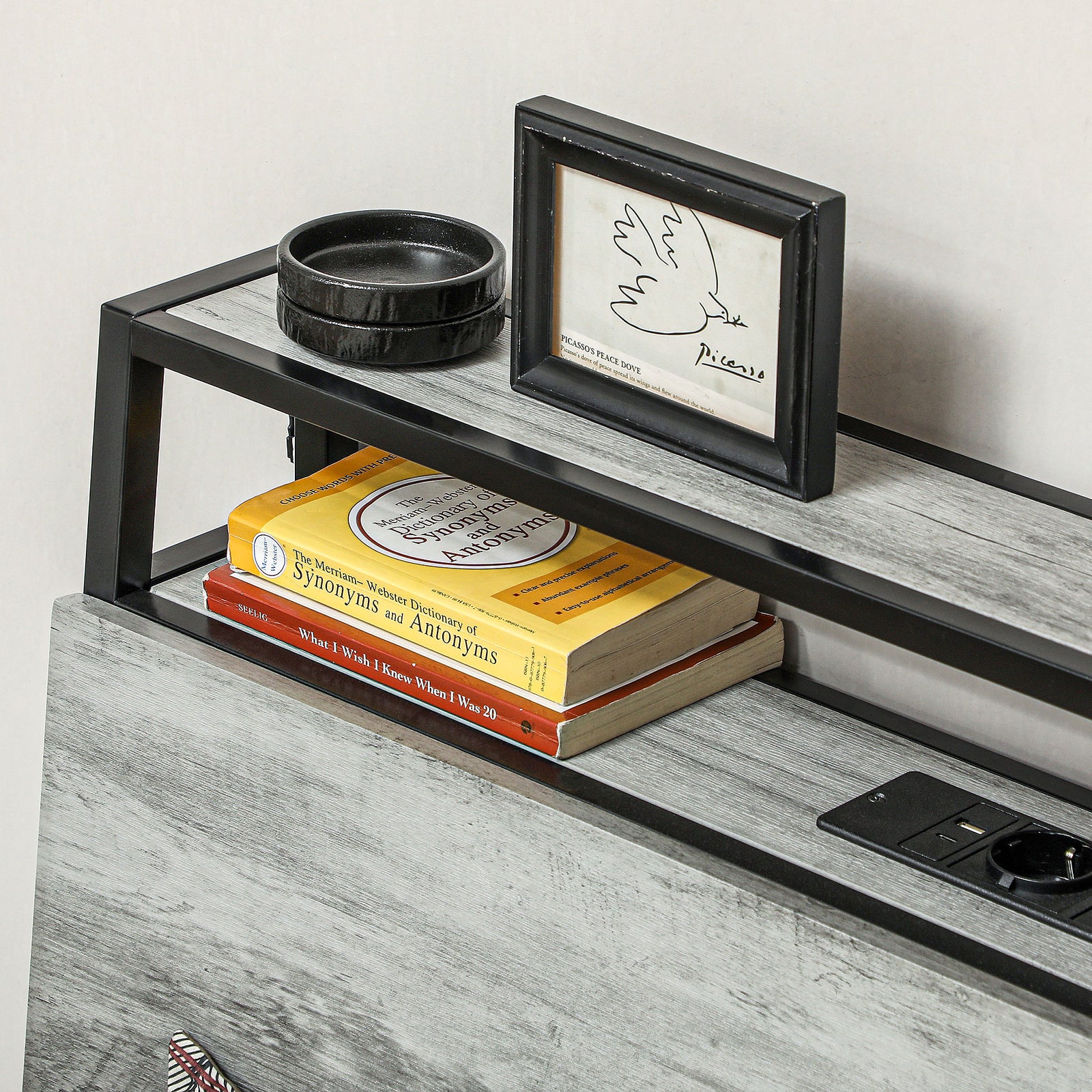 Led Single/double/King Bed Frame With Charging Station | Single