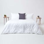 European Size Linen Pillowcase | 80cm x 80cm | Dark Grey