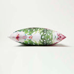Luxury Outdoor Cushions 2 Set, Waterproof, Soft-touch, Summer Flower, For Garden And Indoors
