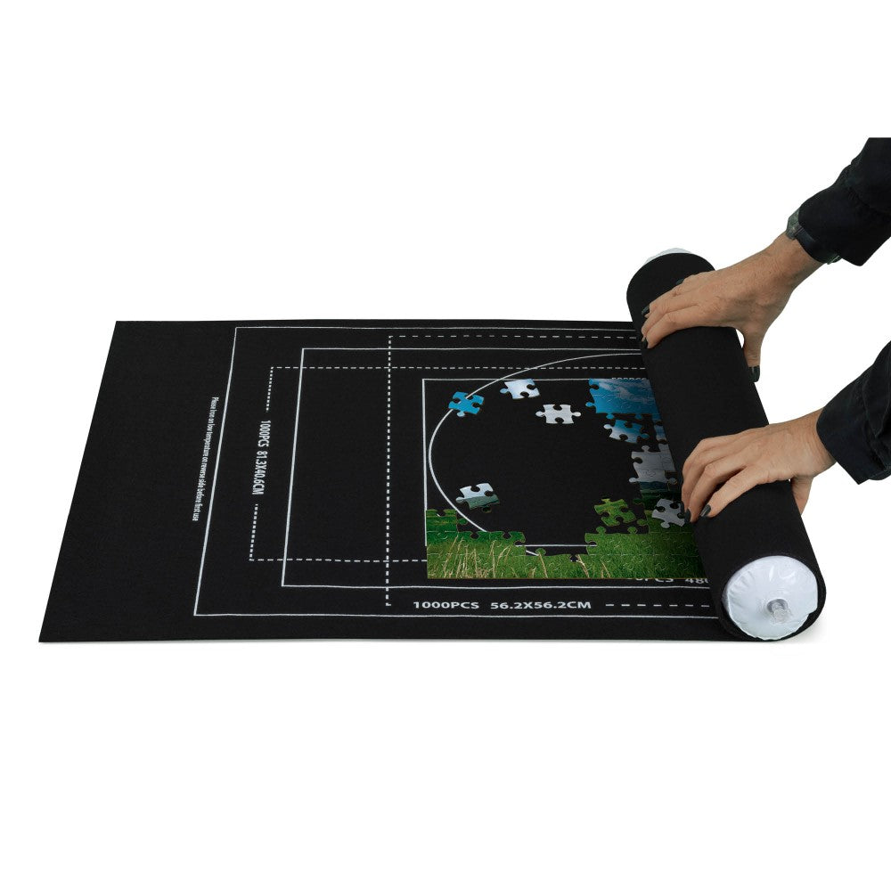 Puzzle Mat Roll Up Felt Mat For 1000 Piece Jigsaws