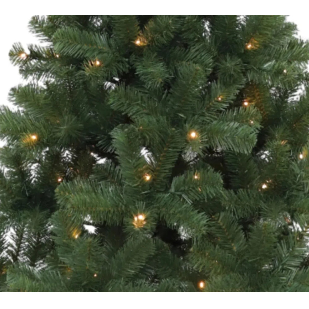Winter Fir Green Pre-lit Artificial Christmas Tree - Led Multi Function Lights | 7ft