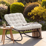 Solace Outdoor Rocking Chair | One Size | Beige