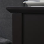HOMCOM End Table, Narrow Side Table With Flip Top, Bottom Shelf