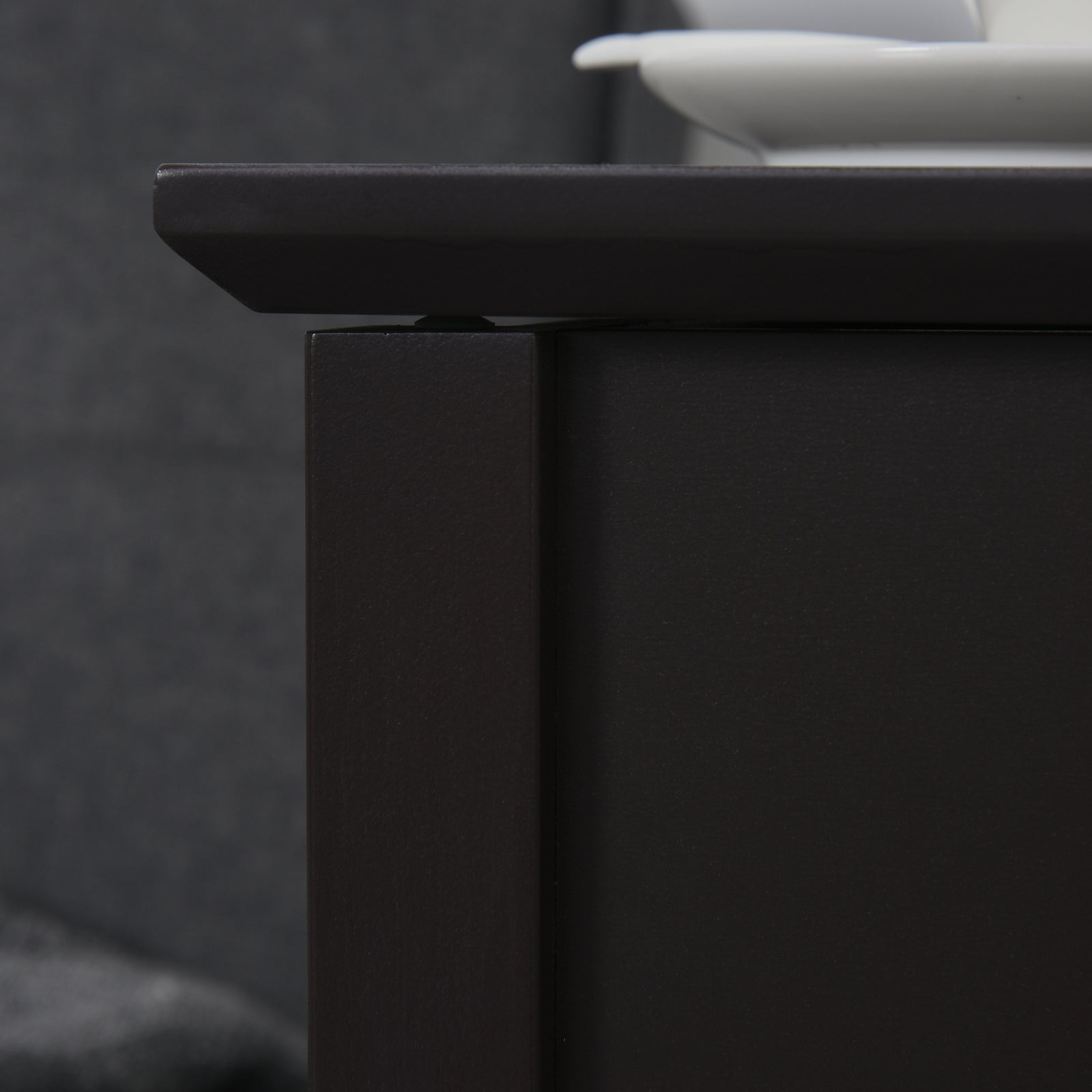 HOMCOM End Table, Narrow Side Table With Flip Top, Bottom Shelf