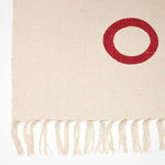 Keep Calm And Carry On Handwoven 100% Cotton Rug | 60cm x 100cm | Red