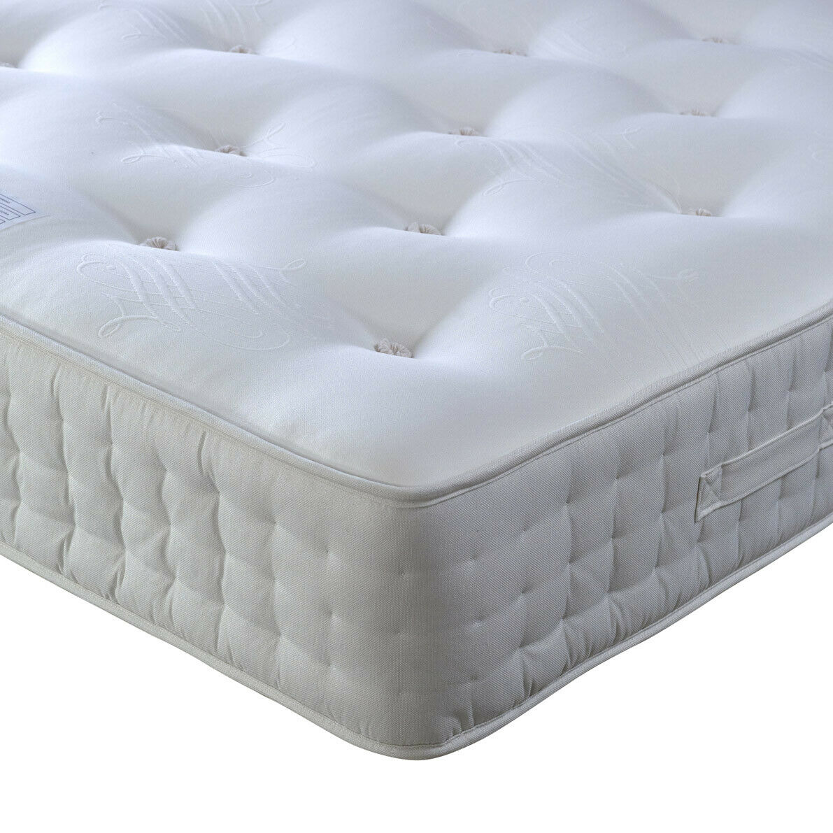 Farley 2000 Pocket Sprung Cashmere Mattress | King | White