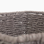 Grey Paper Rope Tray | Large | Gray