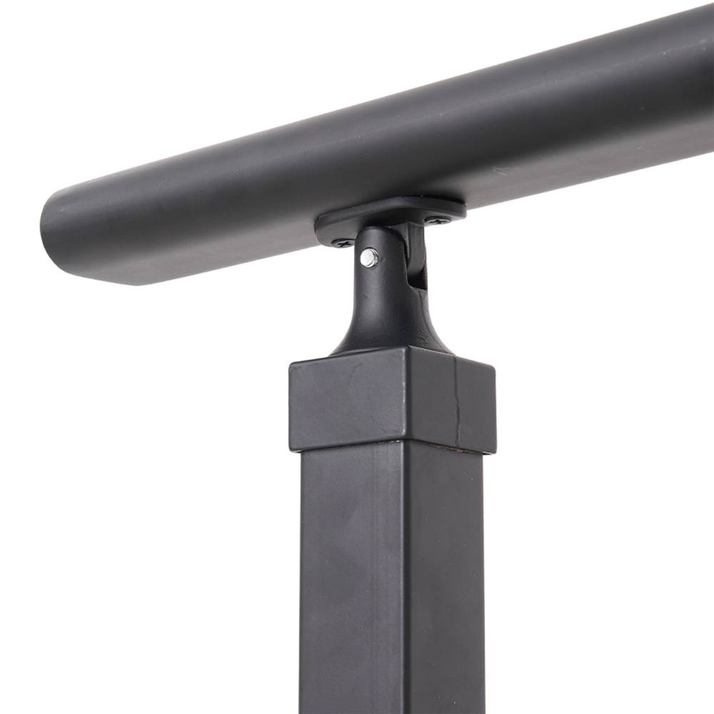 Outdoor Carbon Steel Step Handrail Railing Kit | Small