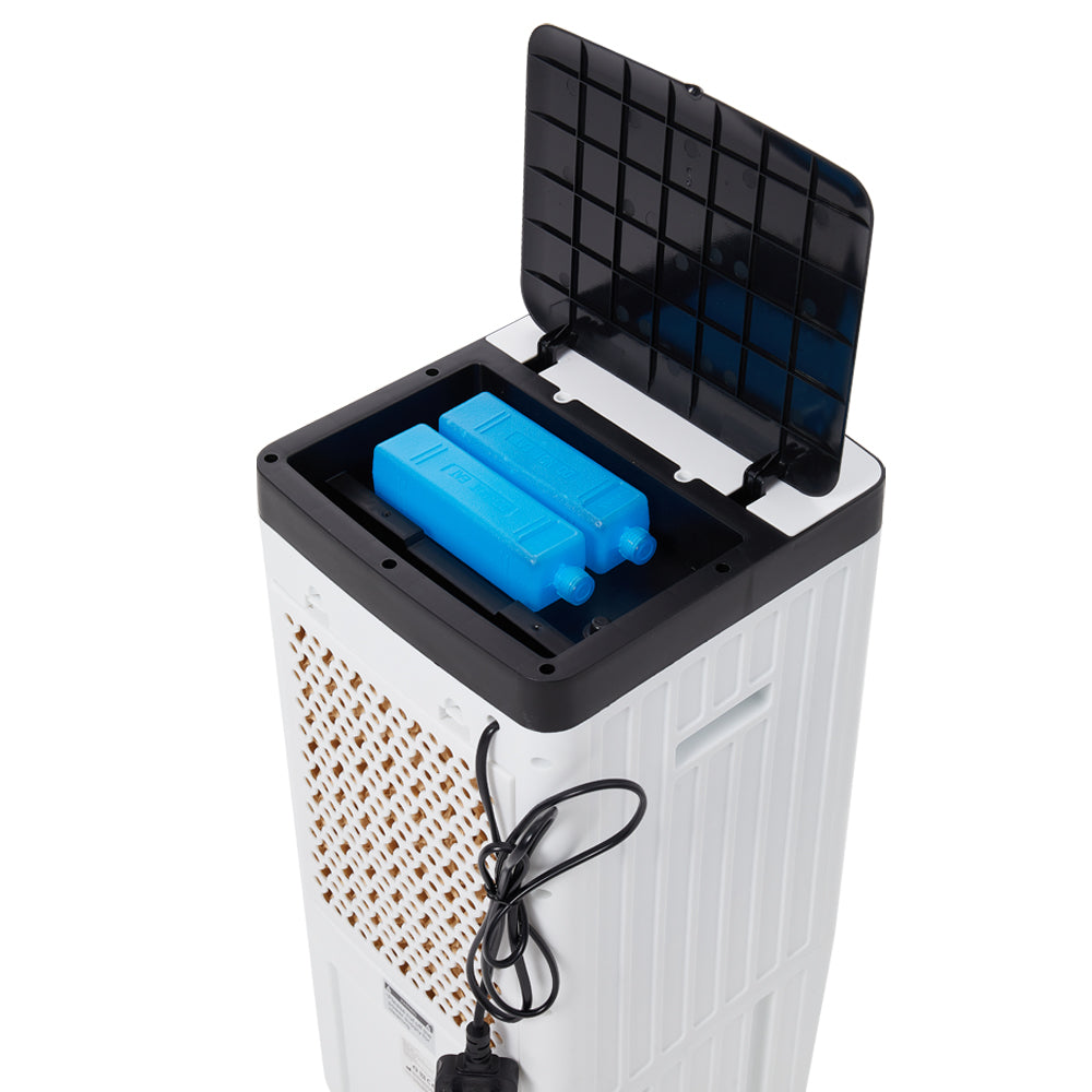 10l Portable Tower Fan Evaporative Air Cooler | Large | White