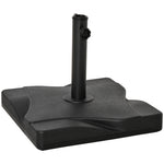 Garden Parasol Base Stand Square Fits Φ32mm, Φ38mm, Φ48mm