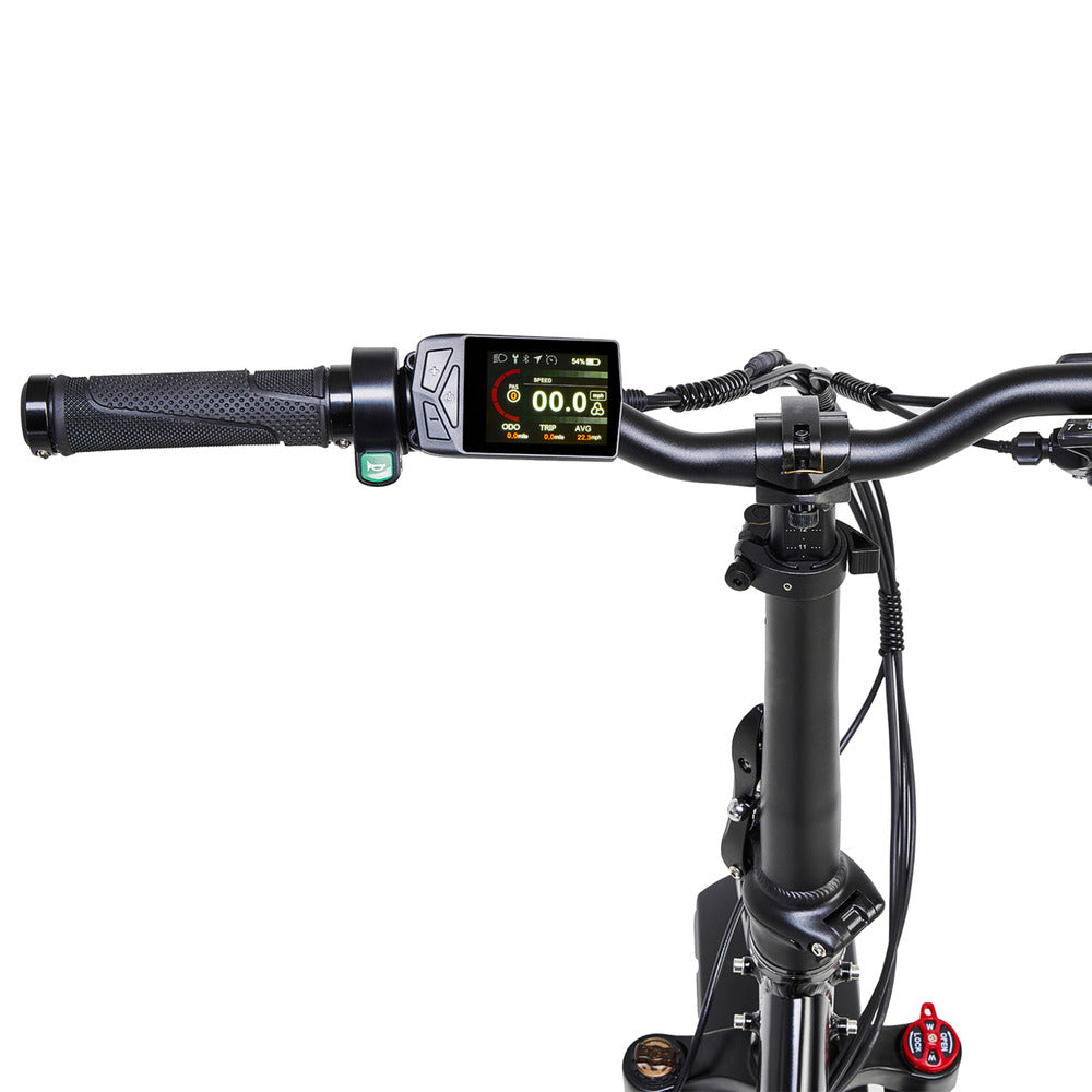 Vester Step 2024 Electric Folding Bike 20 Inch Wheel E-bike | Black