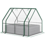 Raised Garden Bed With Greenhouse