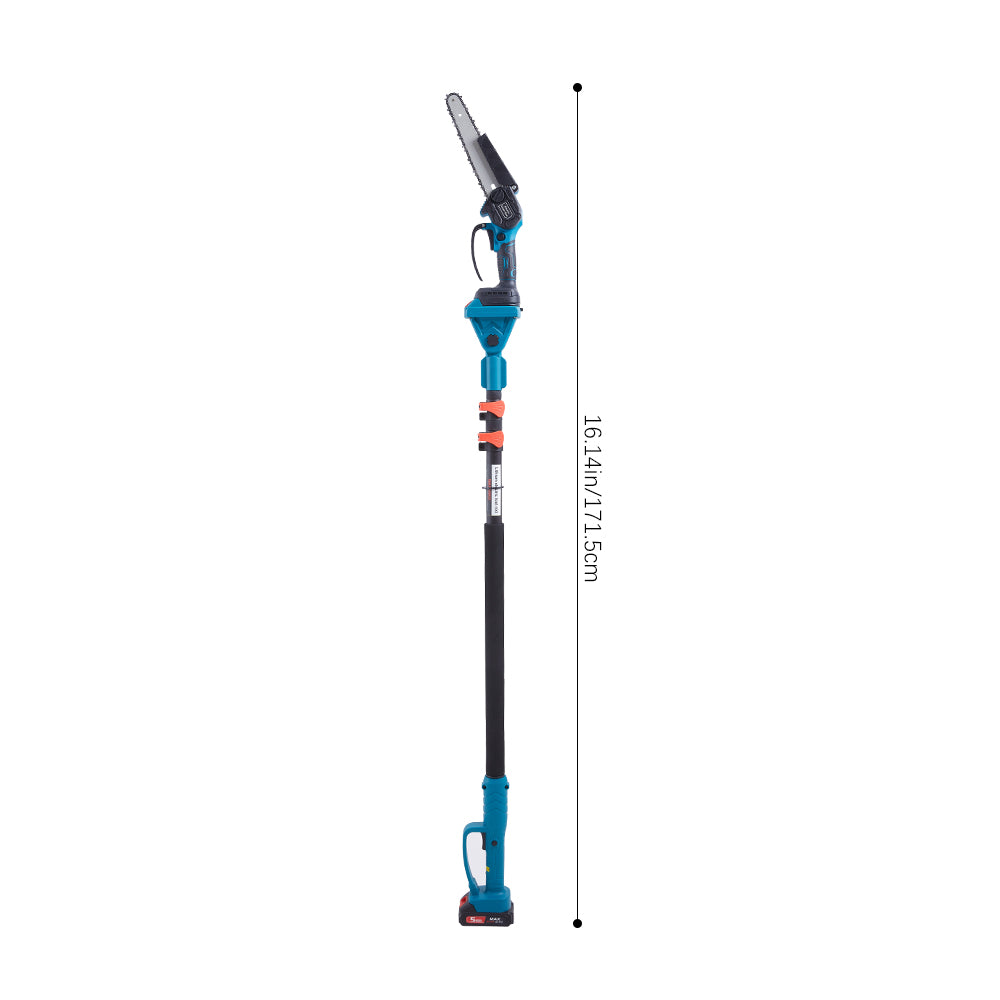 Cordless 6-inch Gardening Electric Chainsaw With Telescoping Pole