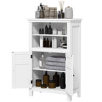 Modern Bathroom Storage Cabinet, White