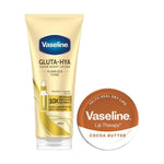Vaseline Gluta-hya Flawless Tone Lotion 200ml & Cocoa Lip Balm 20g Duo Set