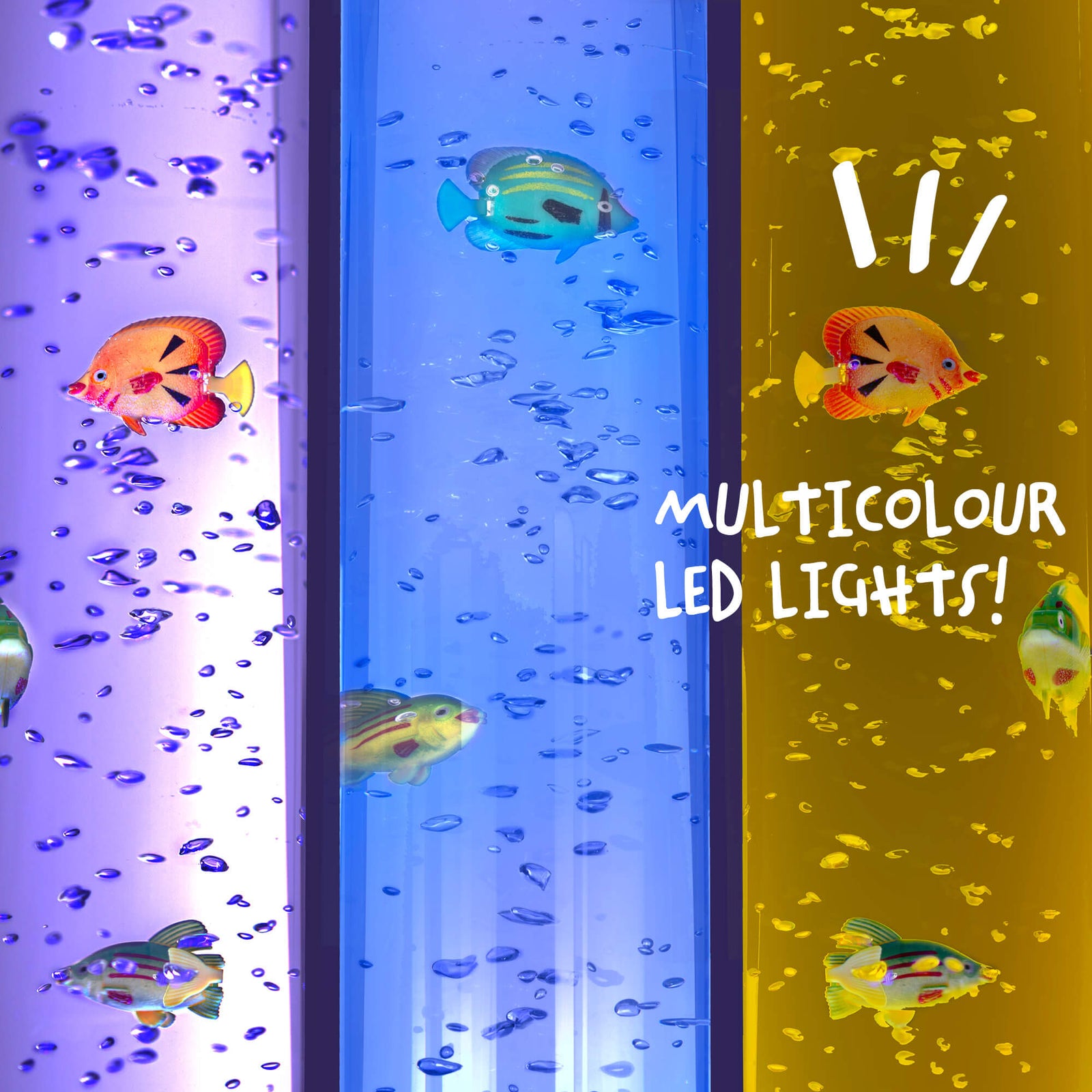 Sensory Bubble Fish Lamp - 120cm