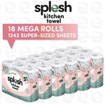 Kitchen Towel Rolls, Spirits Of Terra – 3-ply Ultra Absorbent Xl | Set of 36 | White