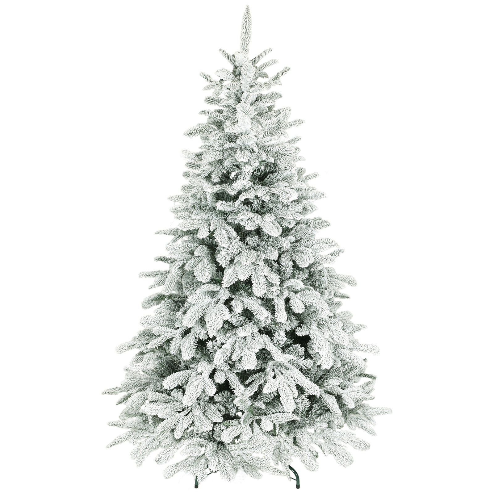 Artificial Christmas Tree, Hinged Xmas Tree | 6ft | Green