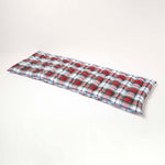 Tartan Check Bench Cushion 2 & 3 Seater | 3 | Red