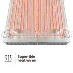 Livivo King Size Dual Control Electric Under Blanket With 3 Temperature Levels