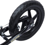 Push Scooter Teen Kids Stunt Bike Ride On With 12" Eva Tyres | Black
