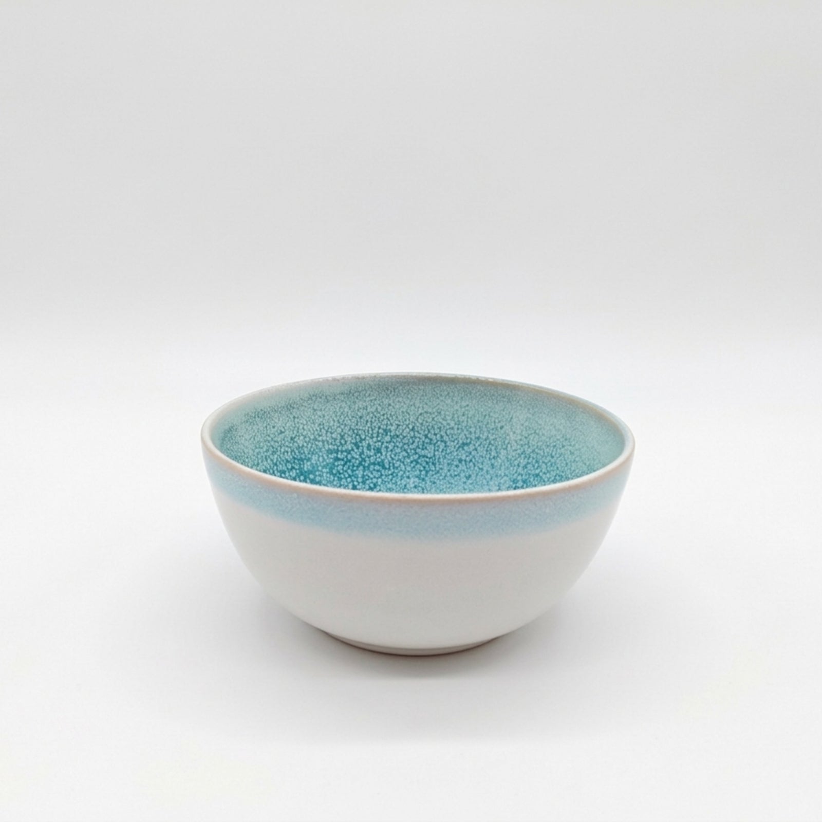 Reactive Blue Glaze Dinnerware Cereal Bowl Set 14cm | Set-of-4 | Blue