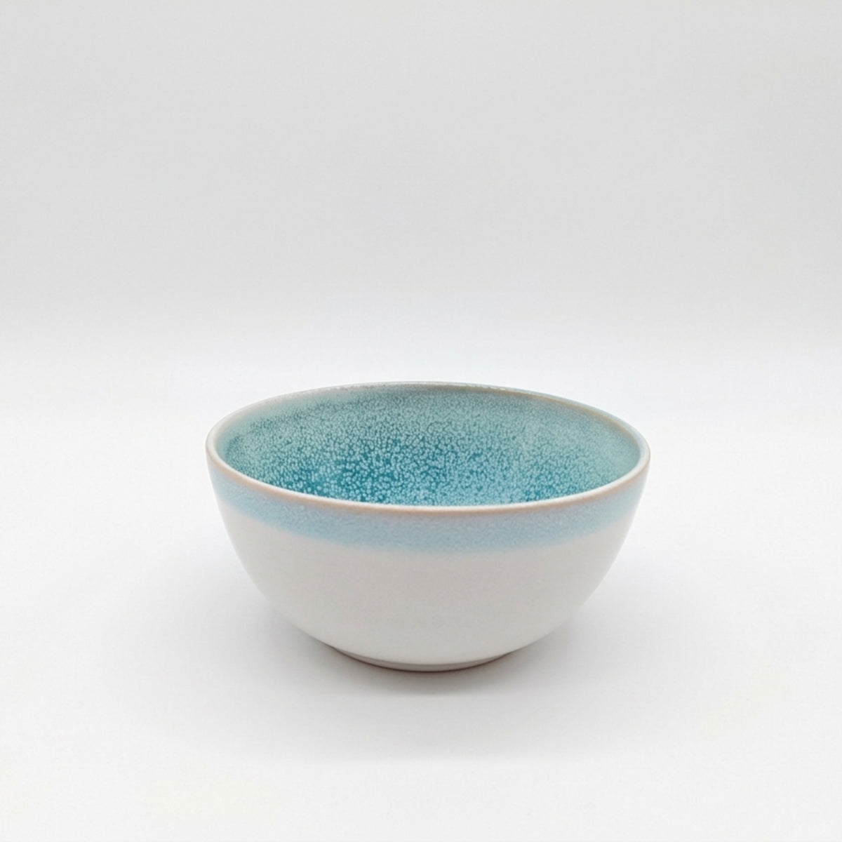 Reactive Blue Glaze Dinnerware Cereal Bowl Set 14cm | Set of 4 | Blue