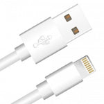 Mfi Certified Lightning Cable 1m White | Fast Charging & Sync