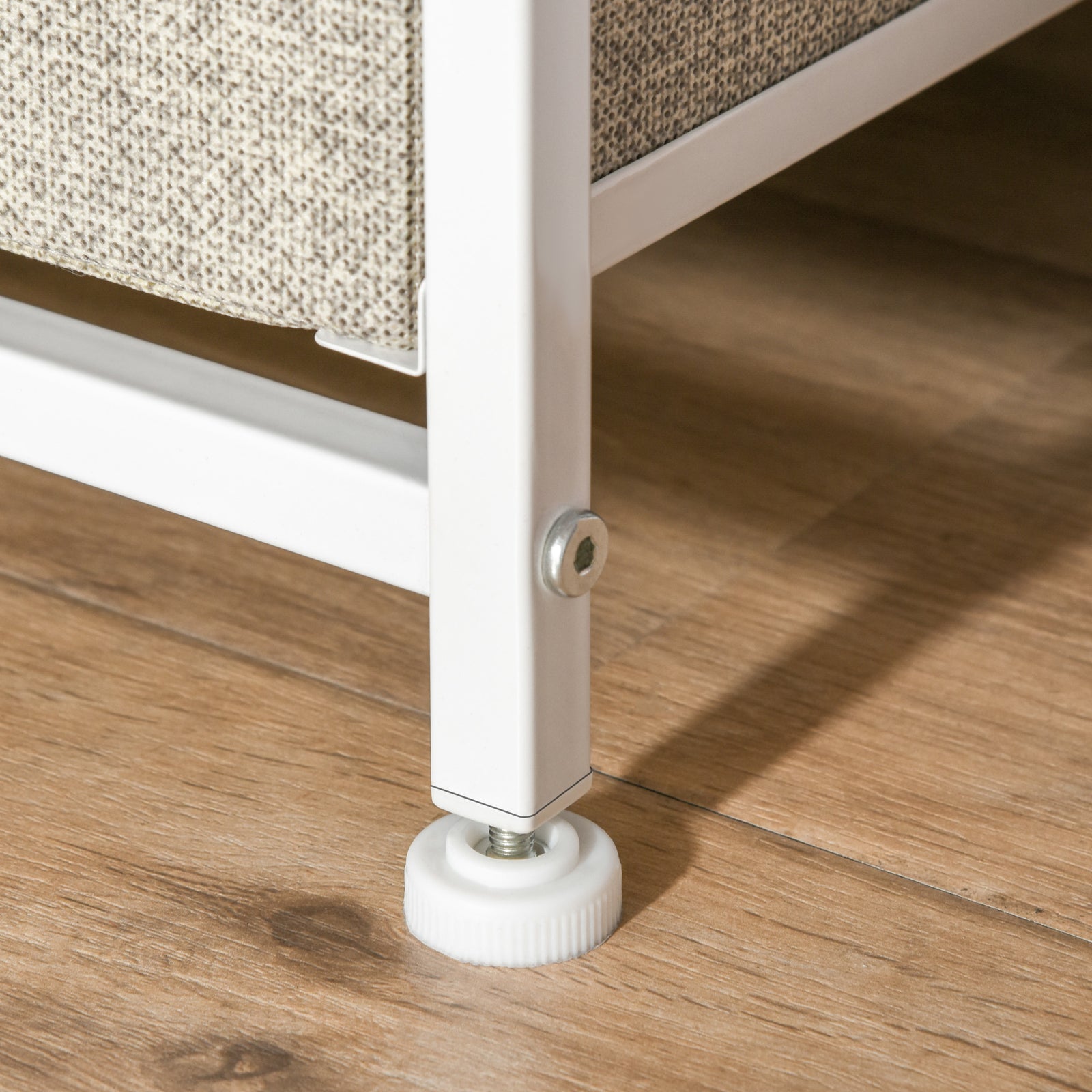Storage Dresser Tower With Adjustable Feet 7 Drawers | One Size | Multi Colour