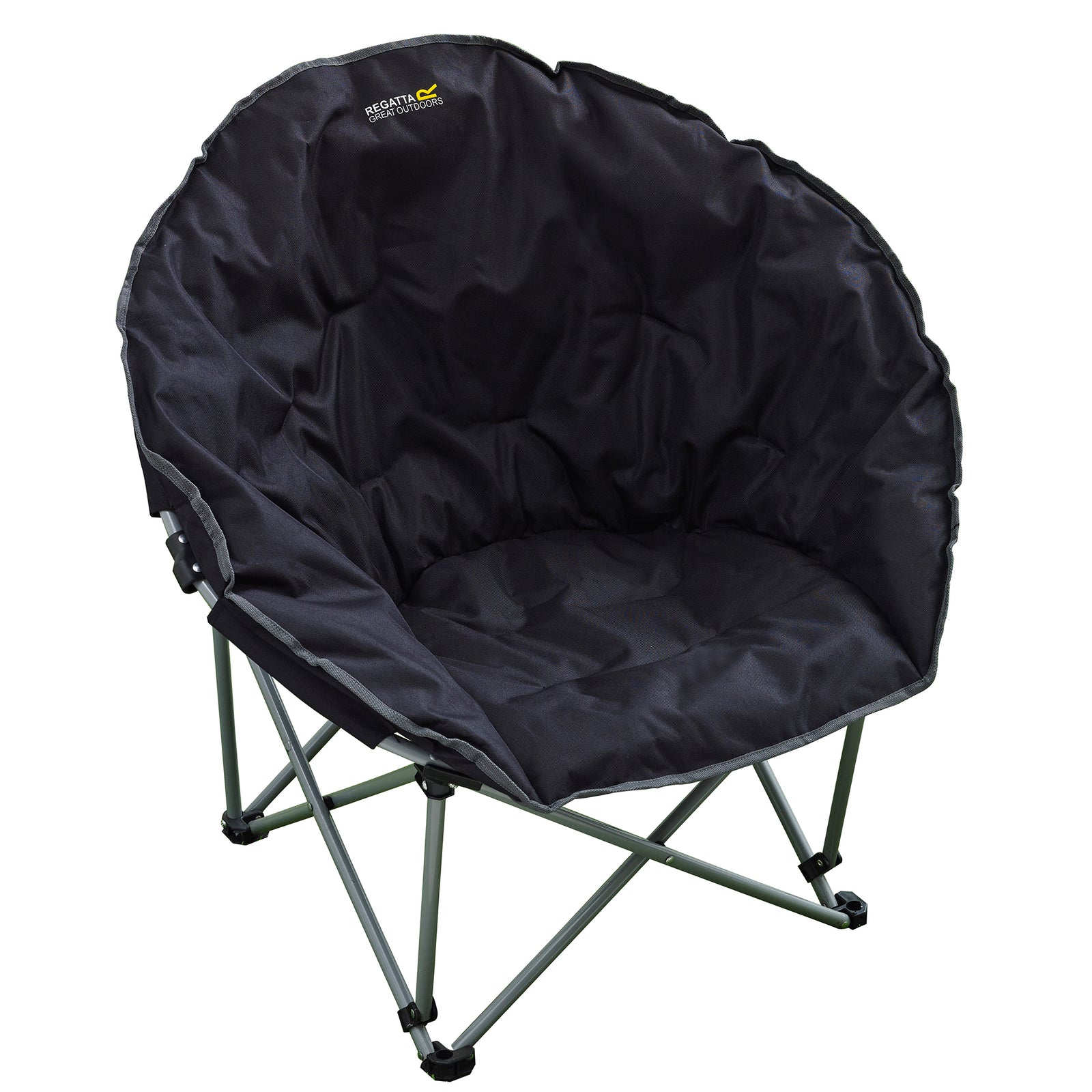 Great Outdoors Castillo Folding Camping Chair | One Size | Black